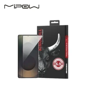 Dán kính cường lực màn hình Samsung Galaxy S26 Ultra Mipow Premium full cao cấp đen